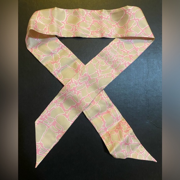 Christian Dior Crocodile Mitzah Scarf - Picture 1 of 6